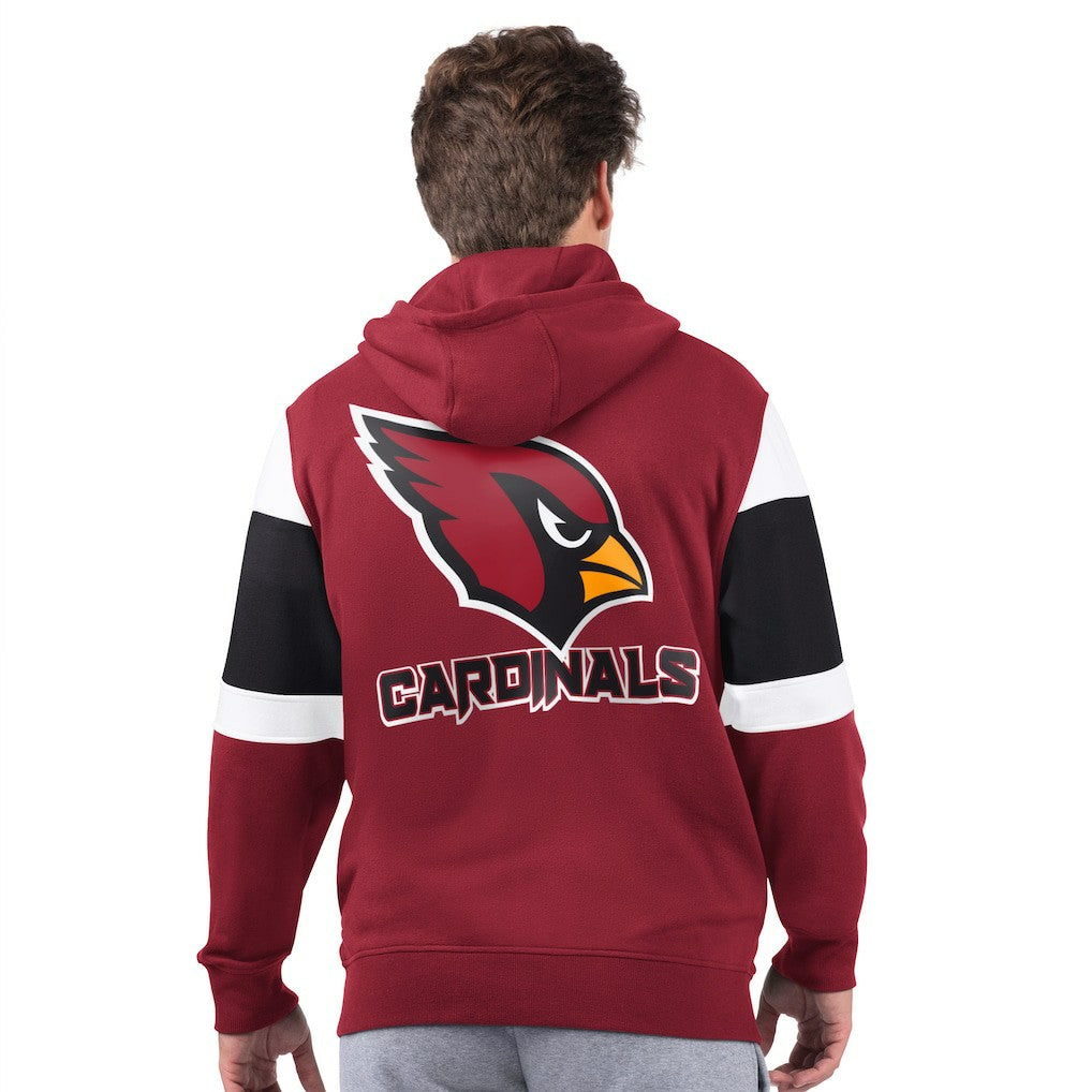 Arizona Cardinals Starter Extreme Full-Zip Hoodie Cardinal | NFL