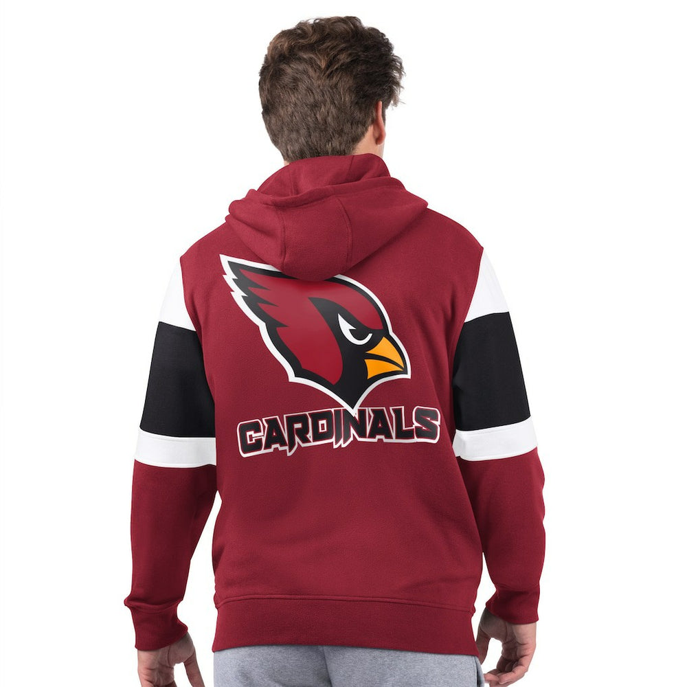 Arizona Cardinals Starter Extreme Full-Zip Hoodie Cardinal | NFL