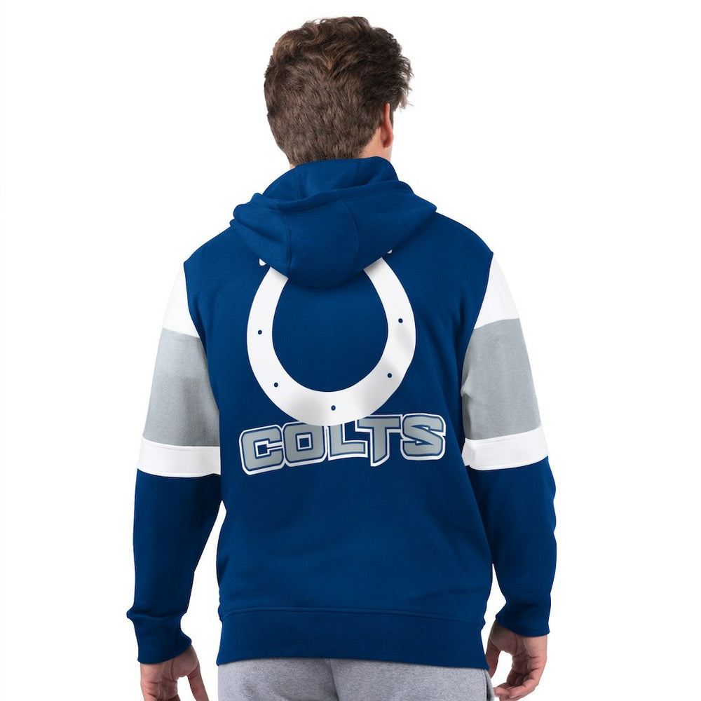 Indianapolis Colts Starter Extreme Full-Zip Hoodie Royal | NFL