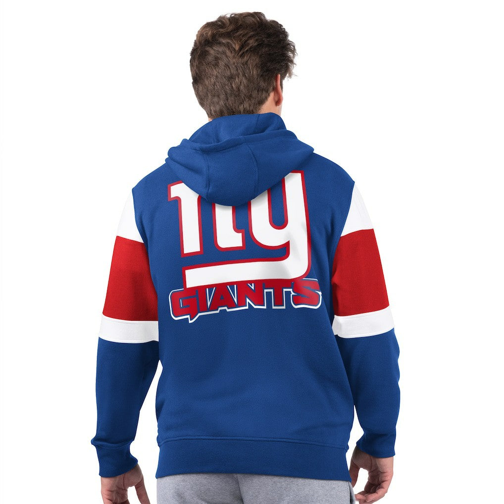 New York Giants Starter Extreme Full-Zip Hoodie Royal | NFL