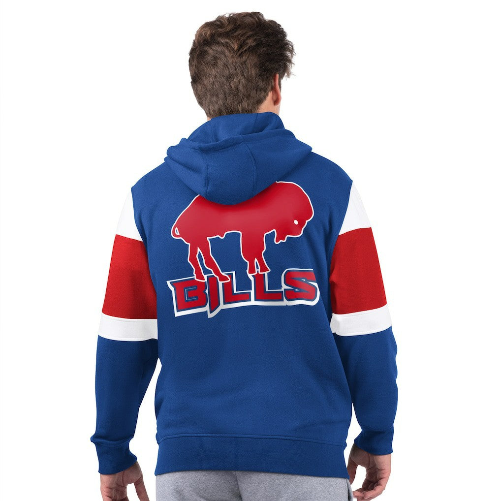 Buffalo Bills Starter Extreme Vintage Logo Full-Zip Hoodie Royal | NFL