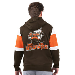 Cleveland Browns Starter Extreme Vintage Logo Full-Zip Hoodie Brown | NFL