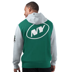 New York Jets Starter Extreme Pullover Hoodie Green | NFL