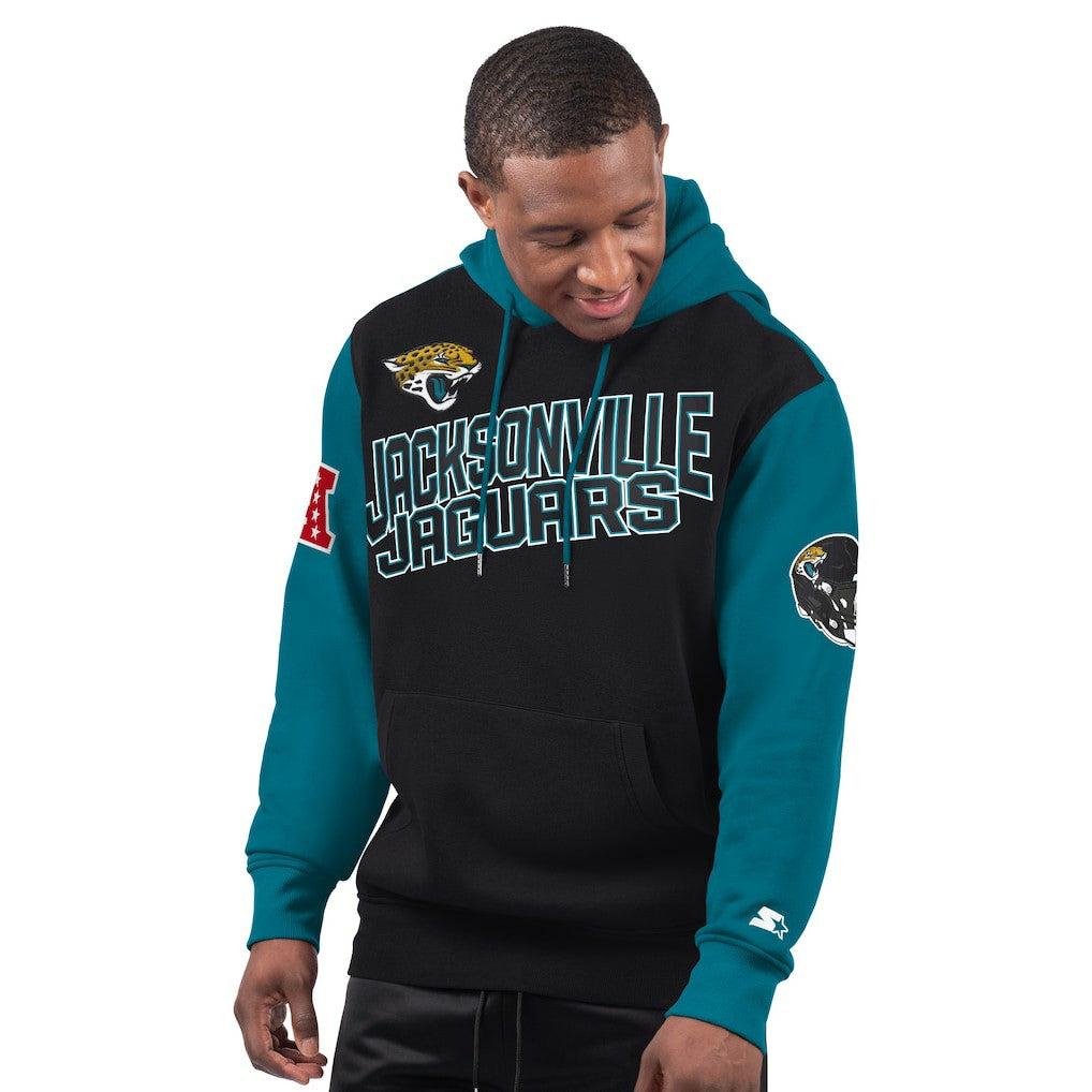 Jacksonville Jaguars Starter Extreme Pullover Hoodie Black | NFL