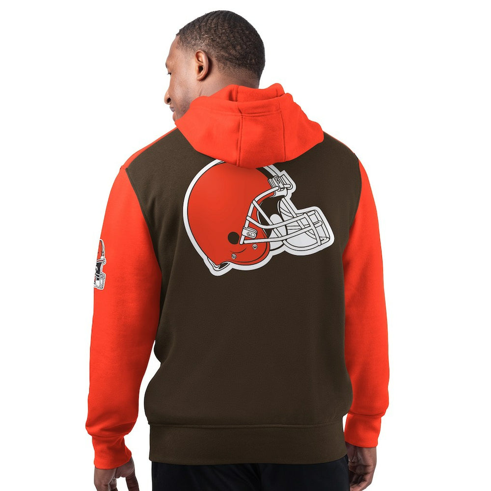 Cleveland Browns Starter Extreme Pullover Hoodie Brown | NFL