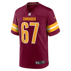Nick Allegretti Washington Commanders Game Jersey Burgundy | Nike for Sale