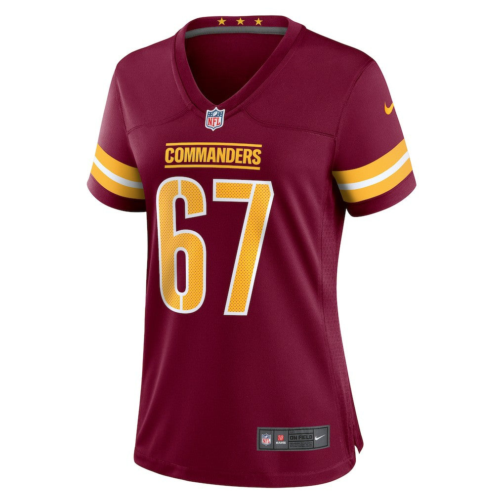 Nick Allegretti Washington Commanders Women's Game Jersey Burgundy | Nike for Sale