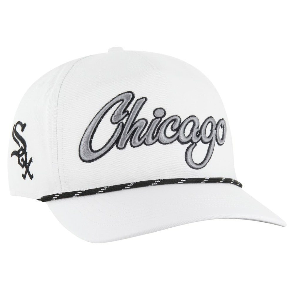 Chicago White Sox '47 Overhand Speckle Hitch Rope Adjustable Hat - MLB