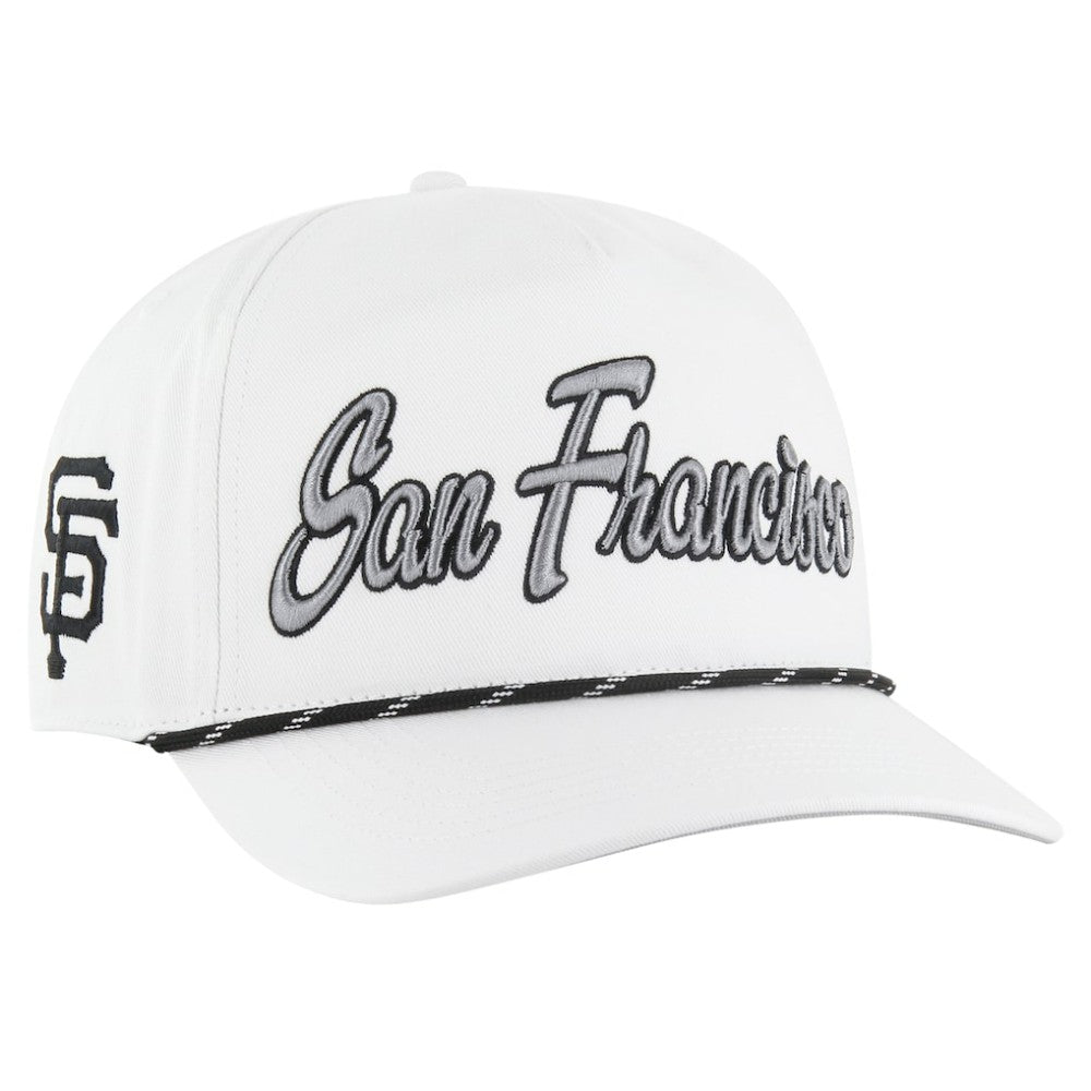 San Francisco Giants '47 Overhand Speckle Hitch Rope Adjustable Hat - MLB