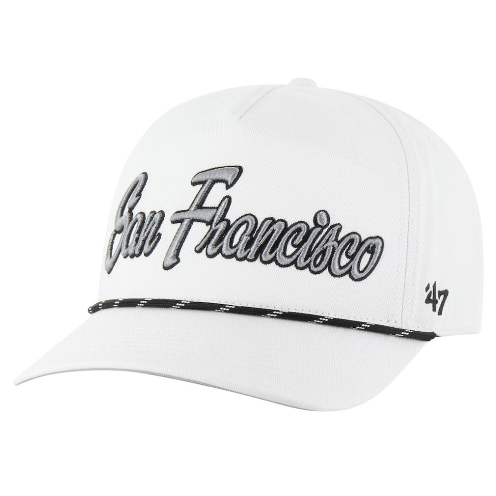 San Francisco Giants '47 Overhand Speckle Hitch Rope Adjustable Hat - MLB
