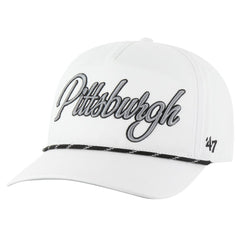 Pittsburgh Pirates '47 Overhand Speckle Hitch Rope Adjustable Hat - MLB