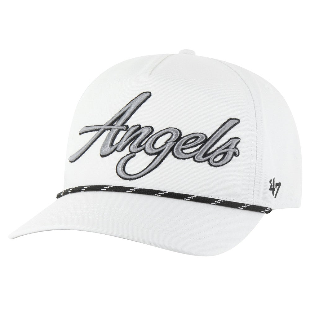 Los Angeles Angels '47 Overhand Speckle Hitch Rope Adjustable Hat - MLB
