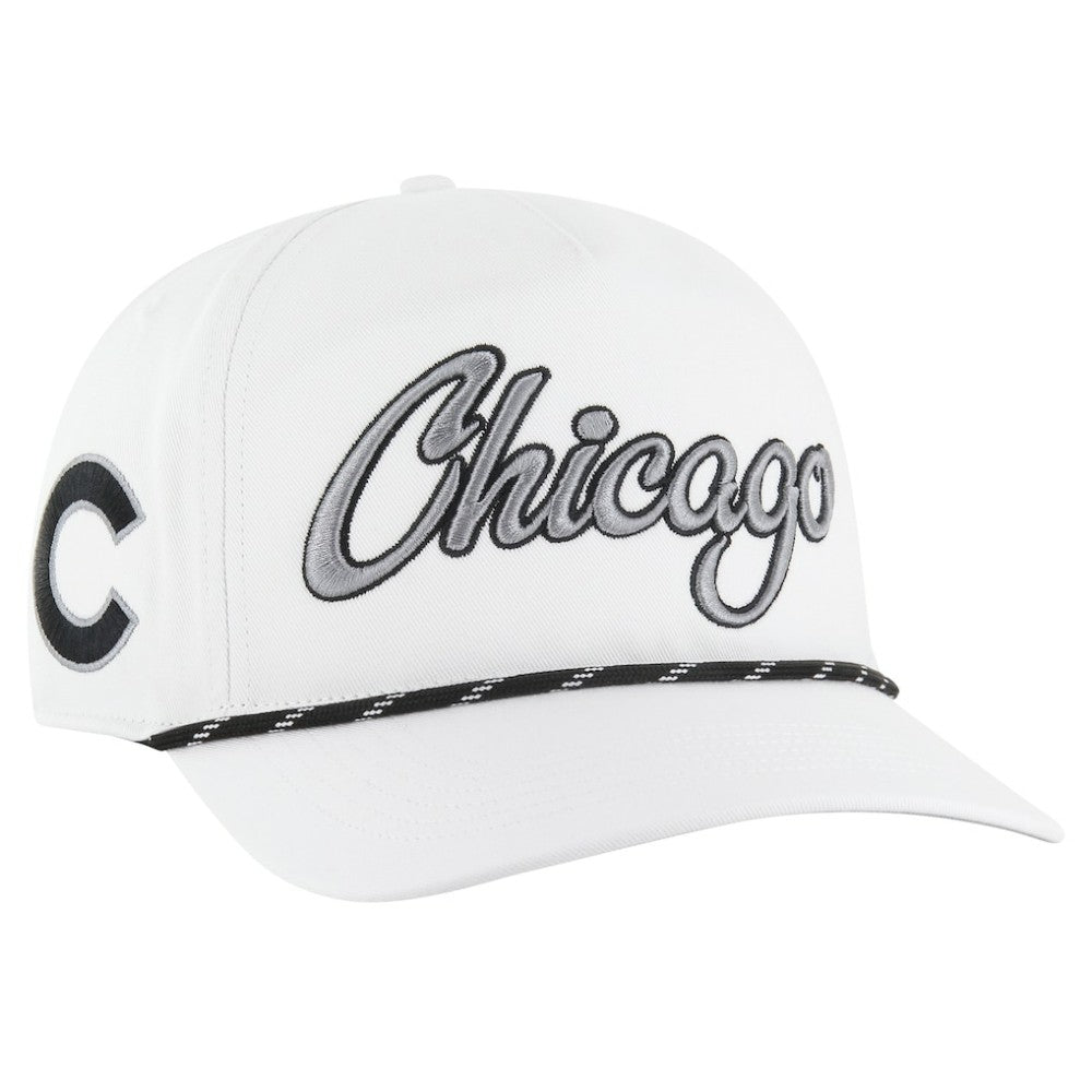 Chicago Cubs '47 Overhand Speckle Hitch Rope Adjustable Hat - MLB