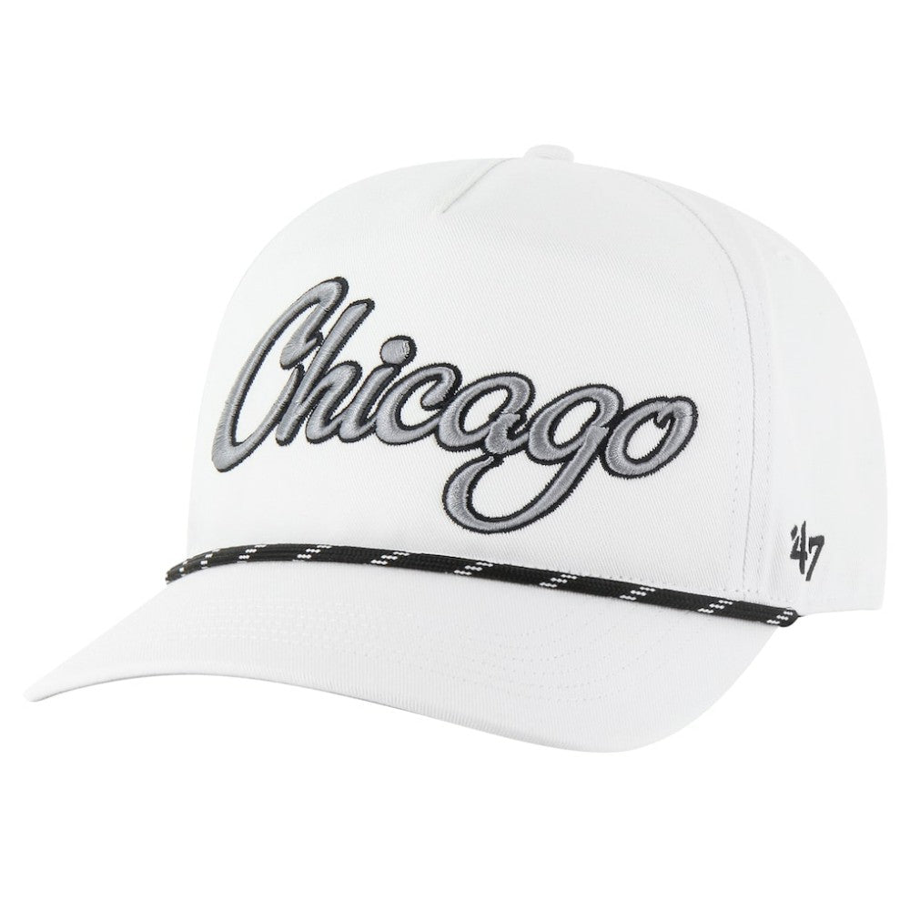 Chicago Cubs '47 Overhand Speckle Hitch Rope Adjustable Hat - MLB