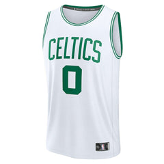 Jayson Tatum Boston Celtics Fast Break Replica Player Jersey Association Edition White - NBA