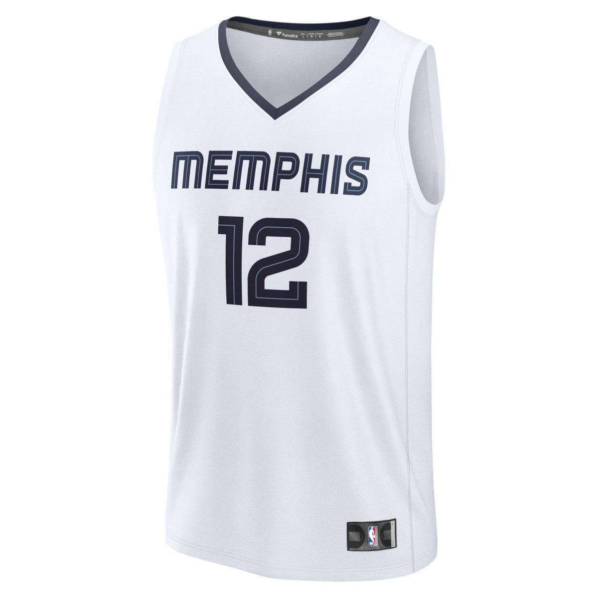Ja Morant Memphis Grizzlies Fast Break Replica Player Jersey Association Edition White - NBA