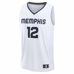 Ja Morant Memphis Grizzlies Fast Break Replica Player Jersey Association Edition White - NBA
