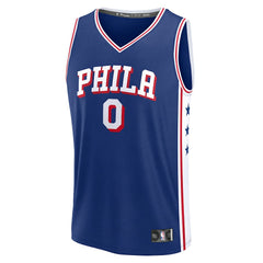 Tyrese Maxey Philadelphia 76ers Youth Fast Break Replica Player Jersey Icon Edition Royal - NBA