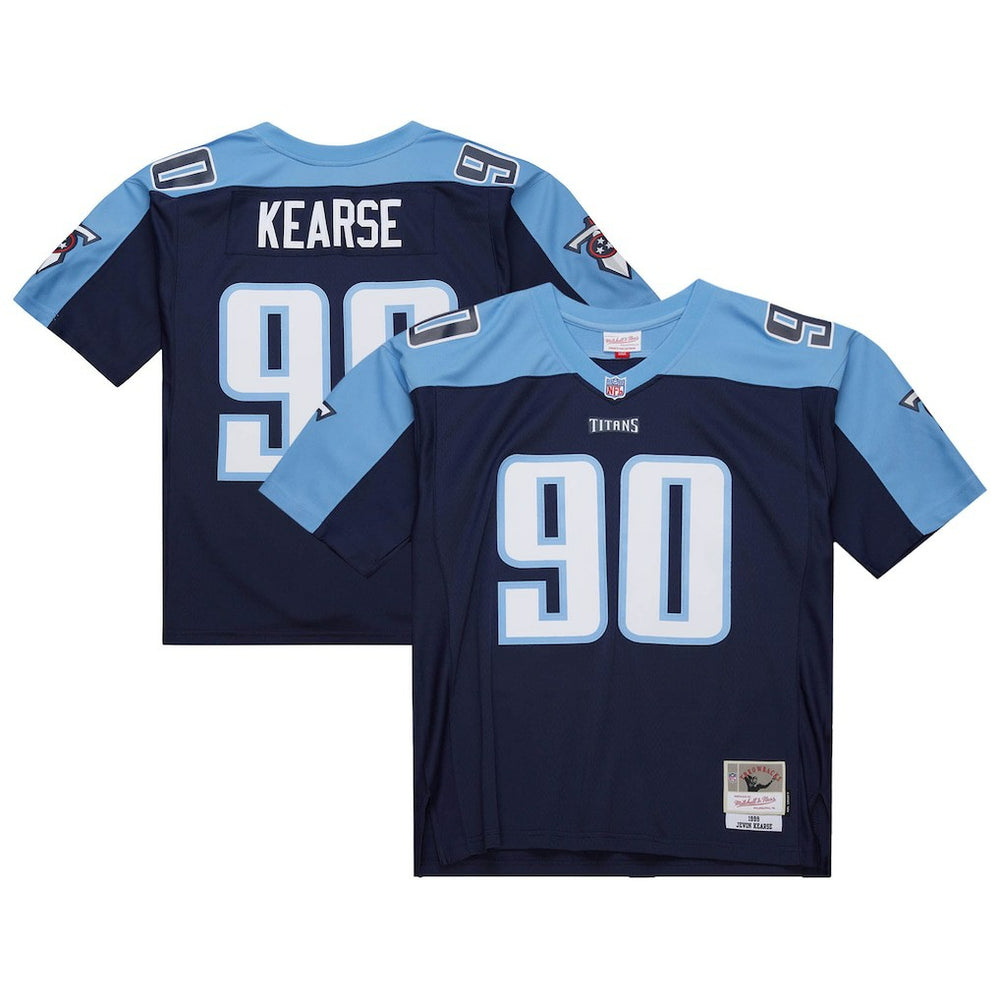 Jevon Kearse Tennessee Titans 1999 Legacy Replica Jersey Navy | Mitchell & Ness