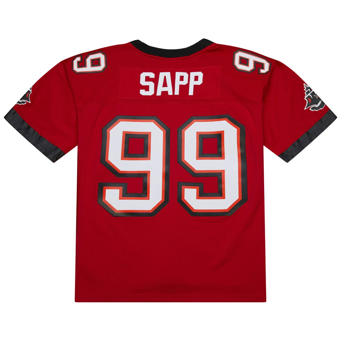 Warren Sapp Tampa Bay Buccaneers 2002 Legacy Replica Jersey Red | Mitchell & Ness