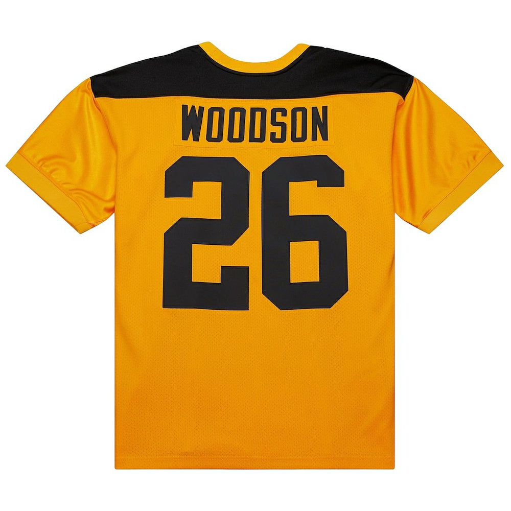 Rod Woodson Pittsburgh Steelers 1994 Authentic Throwback Retired Player Jersey Gold | Mitchell & Ness