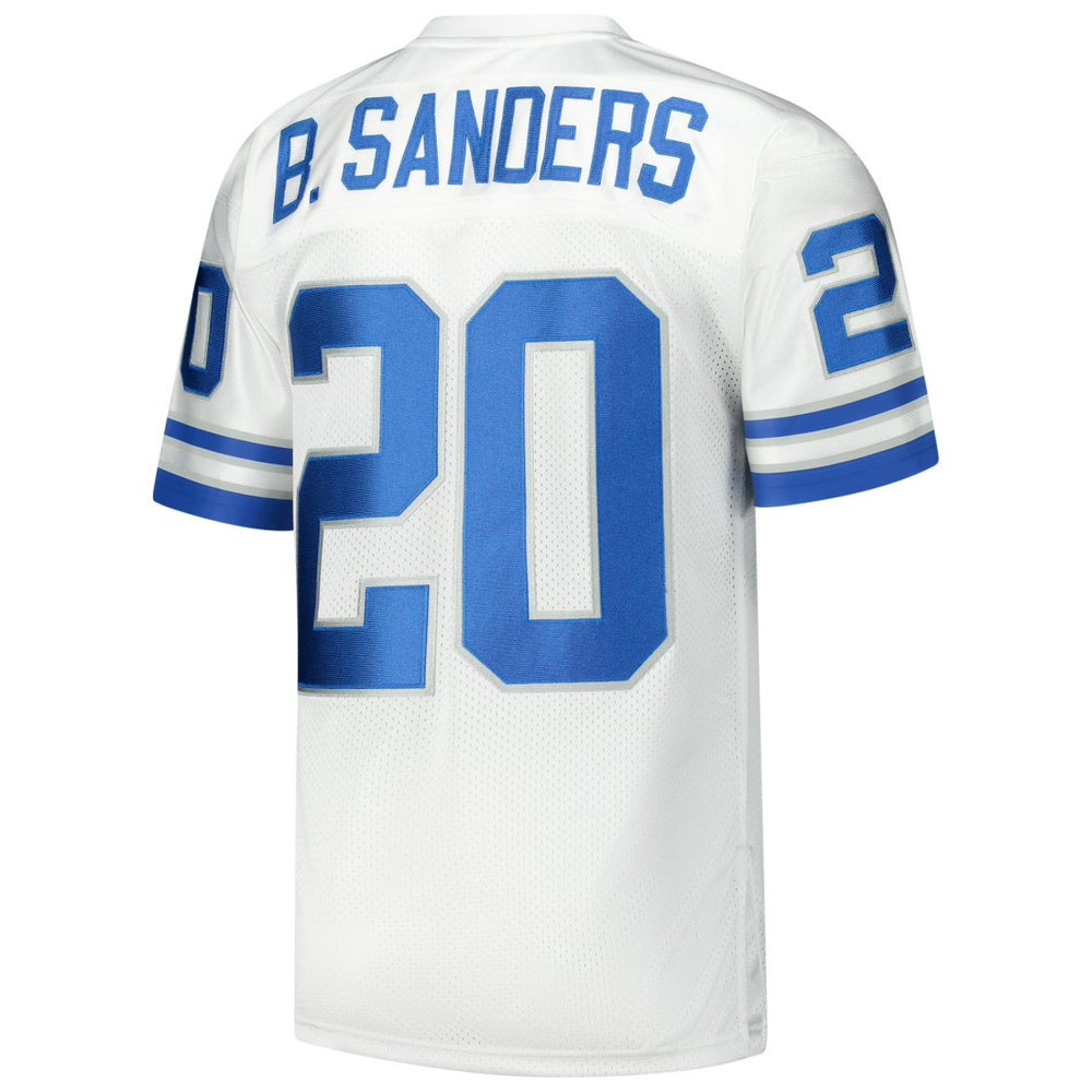 Barry Sanders Detroit Lions 1994 Authentic Throwback Retired Player Jersey White | Mitchell & Ness