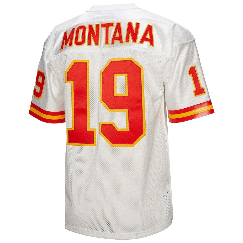 Joe Montana Kansas City Chiefs 1994 Authentic Throwback Retired Player Jersey White | Mitchell & Ness