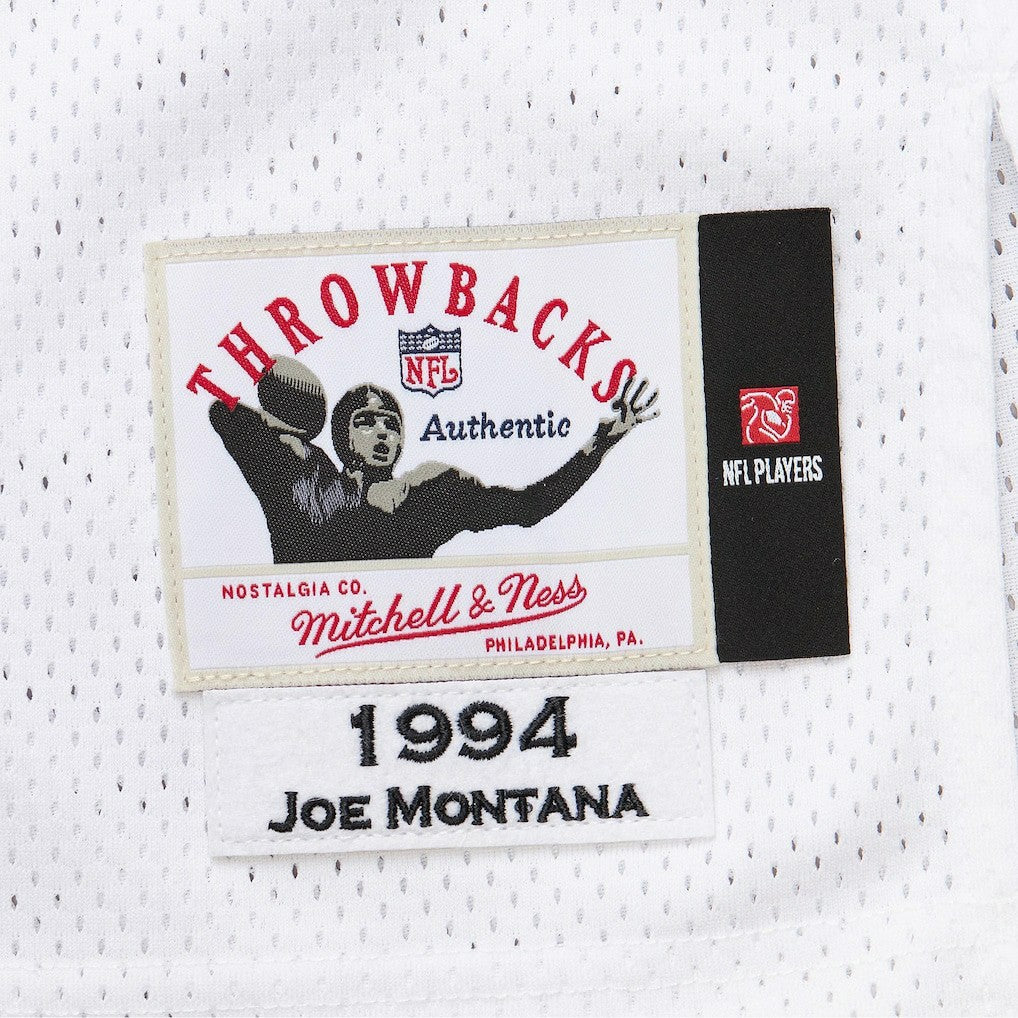 Joe Montana Kansas City Chiefs 1994 Authentic Throwback Retired Player Jersey White | Mitchell & Ness