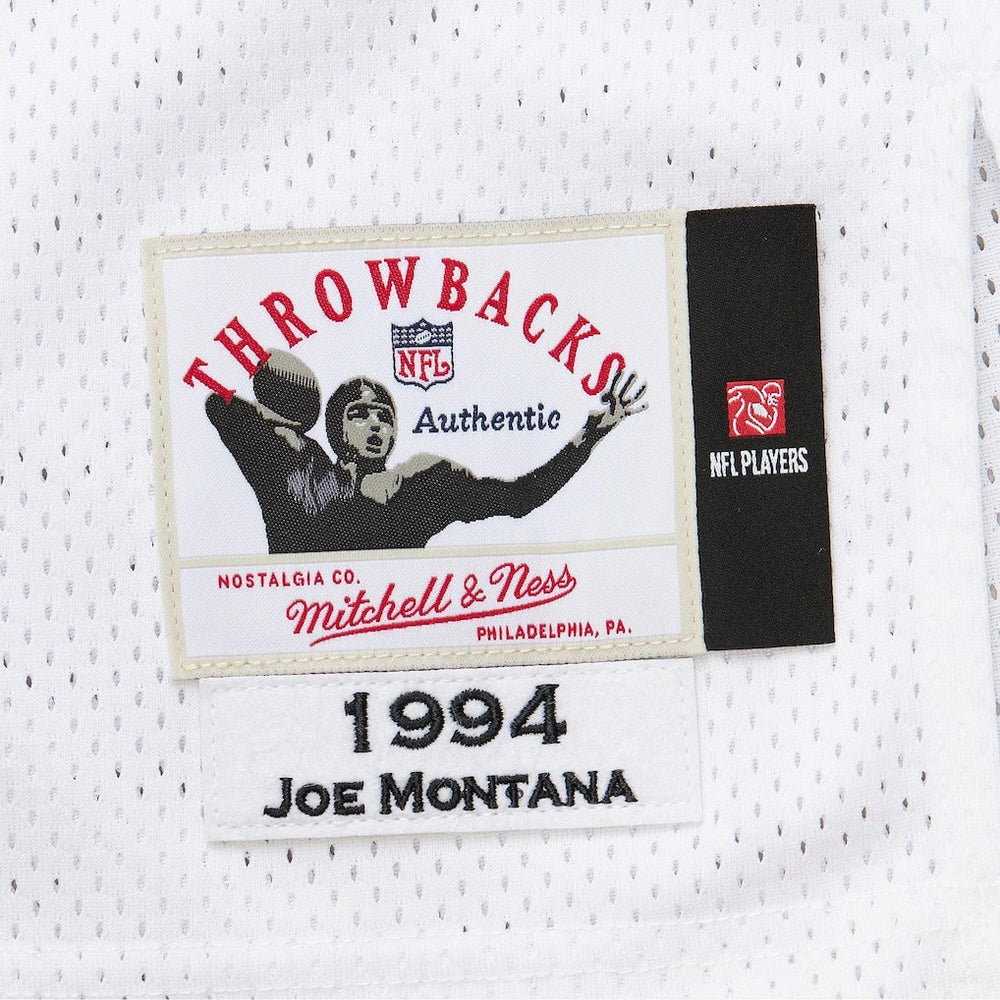 Joe Montana Kansas City Chiefs 1994 Authentic Throwback Retired Player Jersey White | Mitchell & Ness