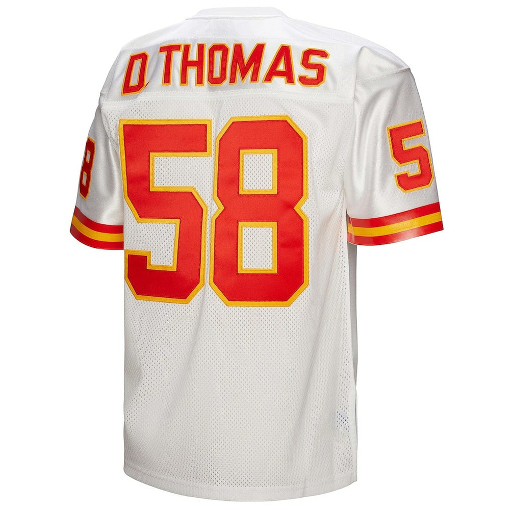 Derrick Thomas Kansas City Chiefs 1994 Authentic Throwback Retired Player Jersey White | Mitchell & Ness