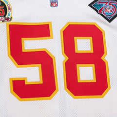 Derrick Thomas Kansas City Chiefs 1994 Authentic Throwback Retired Player Jersey White | Mitchell & Ness