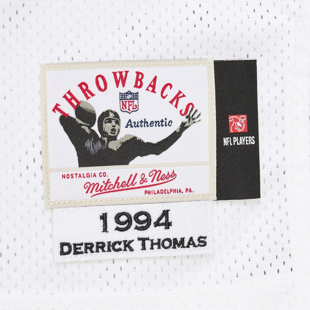 Derrick Thomas Kansas City Chiefs 1994 Authentic Throwback Retired Player Jersey White | Mitchell & Ness