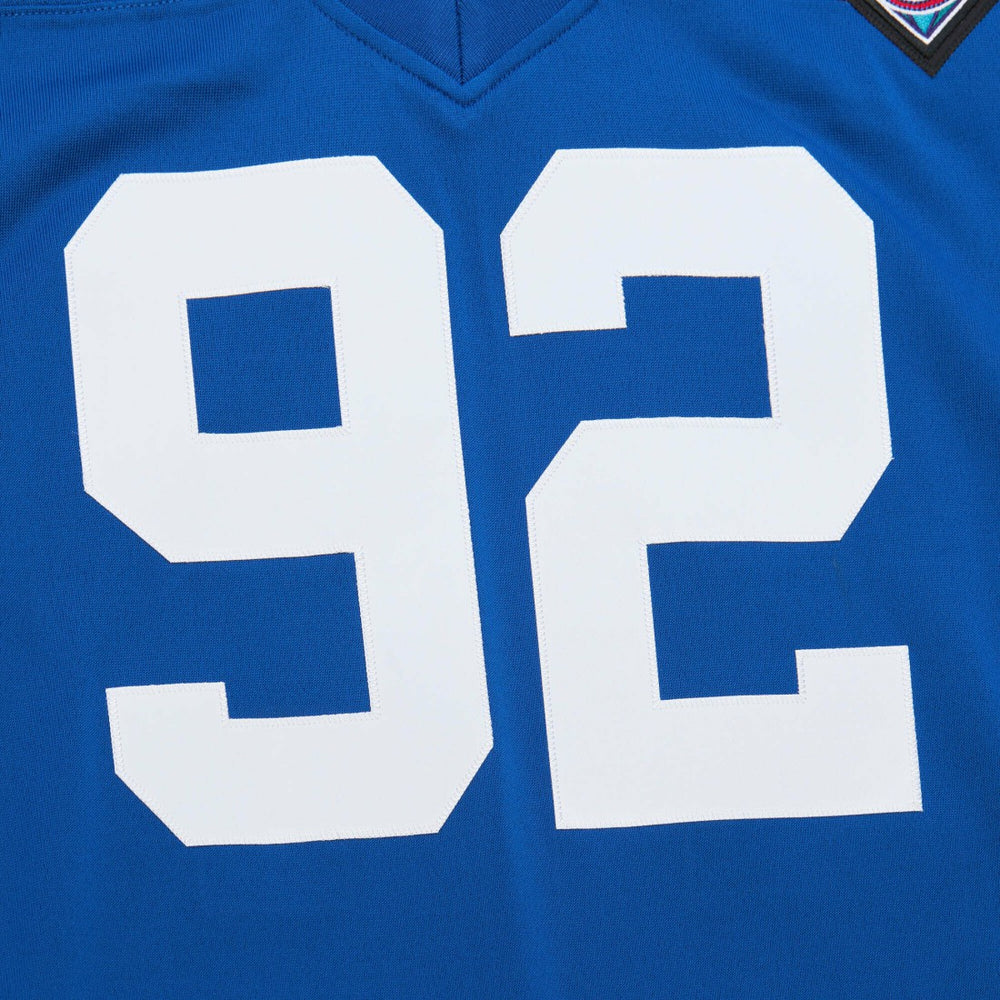 Michael Strahan New York Giants 1994 Authentic Throwback Retired Player Jersey Royal | Mitchell & Ness