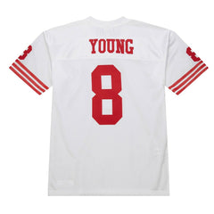 Steve Young San Francisco 49ers 1994 Authentic Throwback Retired Player Jersey White | Mitchell & Ness