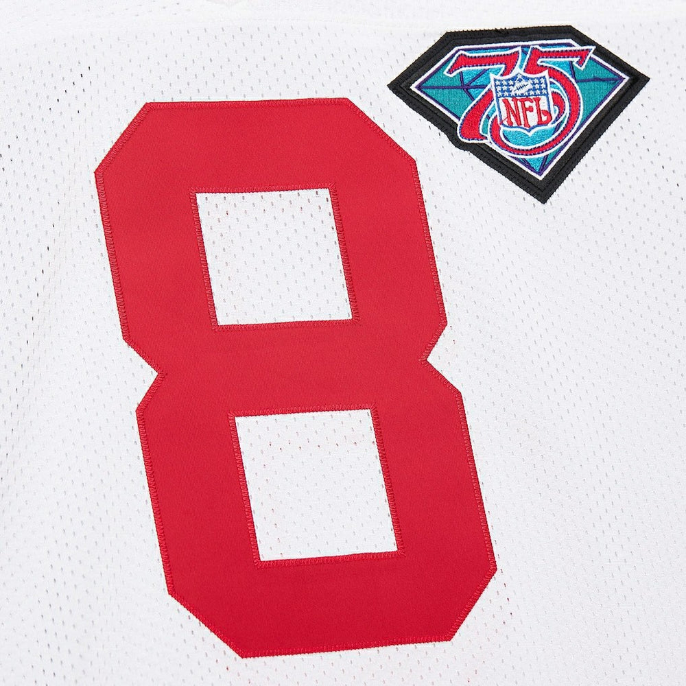 Steve Young San Francisco 49ers 1994 Authentic Throwback Retired Player Jersey White | Mitchell & Ness