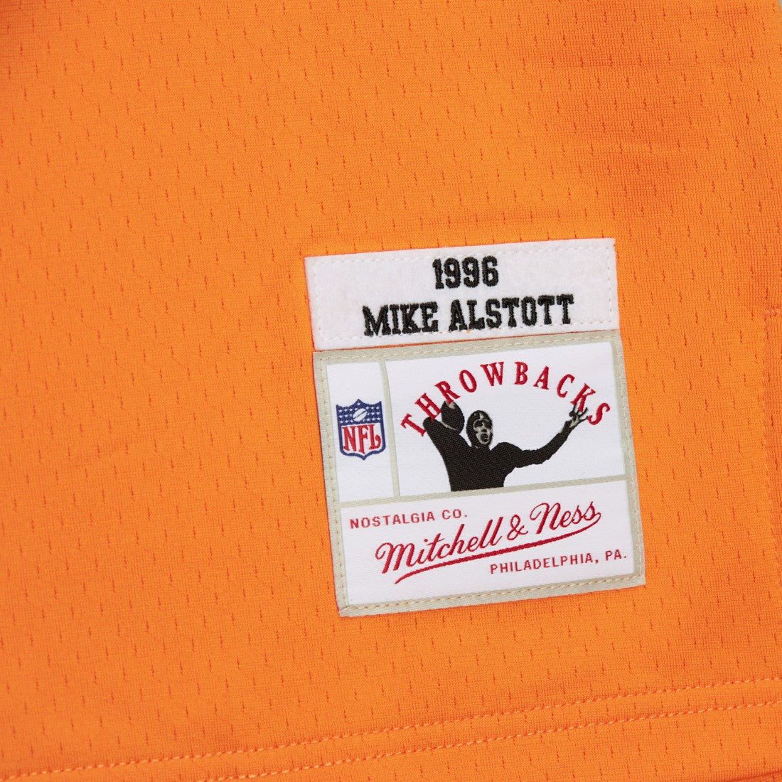 Mike Alstott Tampa Bay Buccaneers Player Name & Number Hoodie Legacy Jersey Orange | Mitchell & Ness