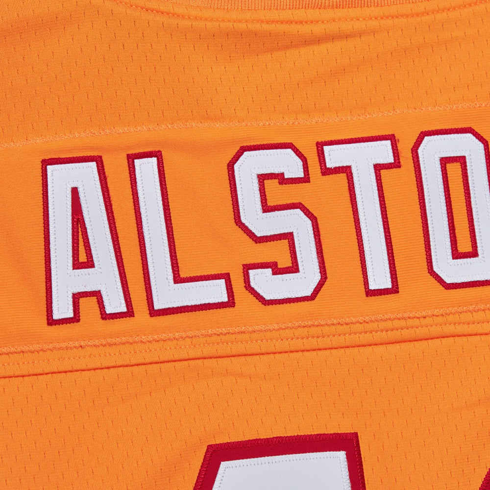 Mike Alstott Tampa Bay Buccaneers Player Name & Number Hoodie Legacy Jersey Orange | Mitchell & Ness