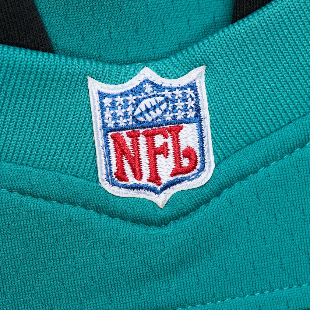 Dan Marino Miami Dolphins Player Name & Number Hoodie Legacy Jersey Aqua | Mitchell & Ness