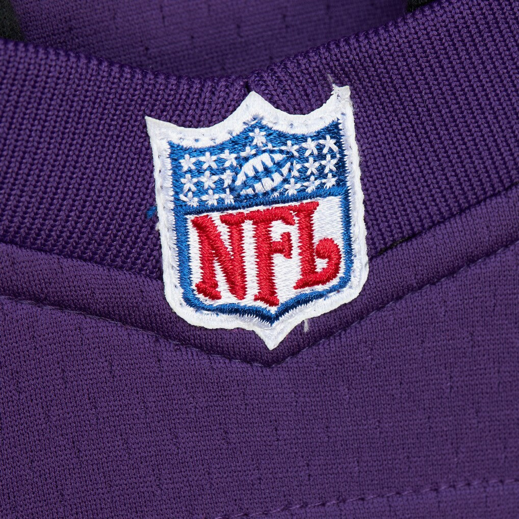 Randy Moss Minnesota Vikings Player Name & Number Hoodie Legacy Jersey Purple | Mitchell & Ness