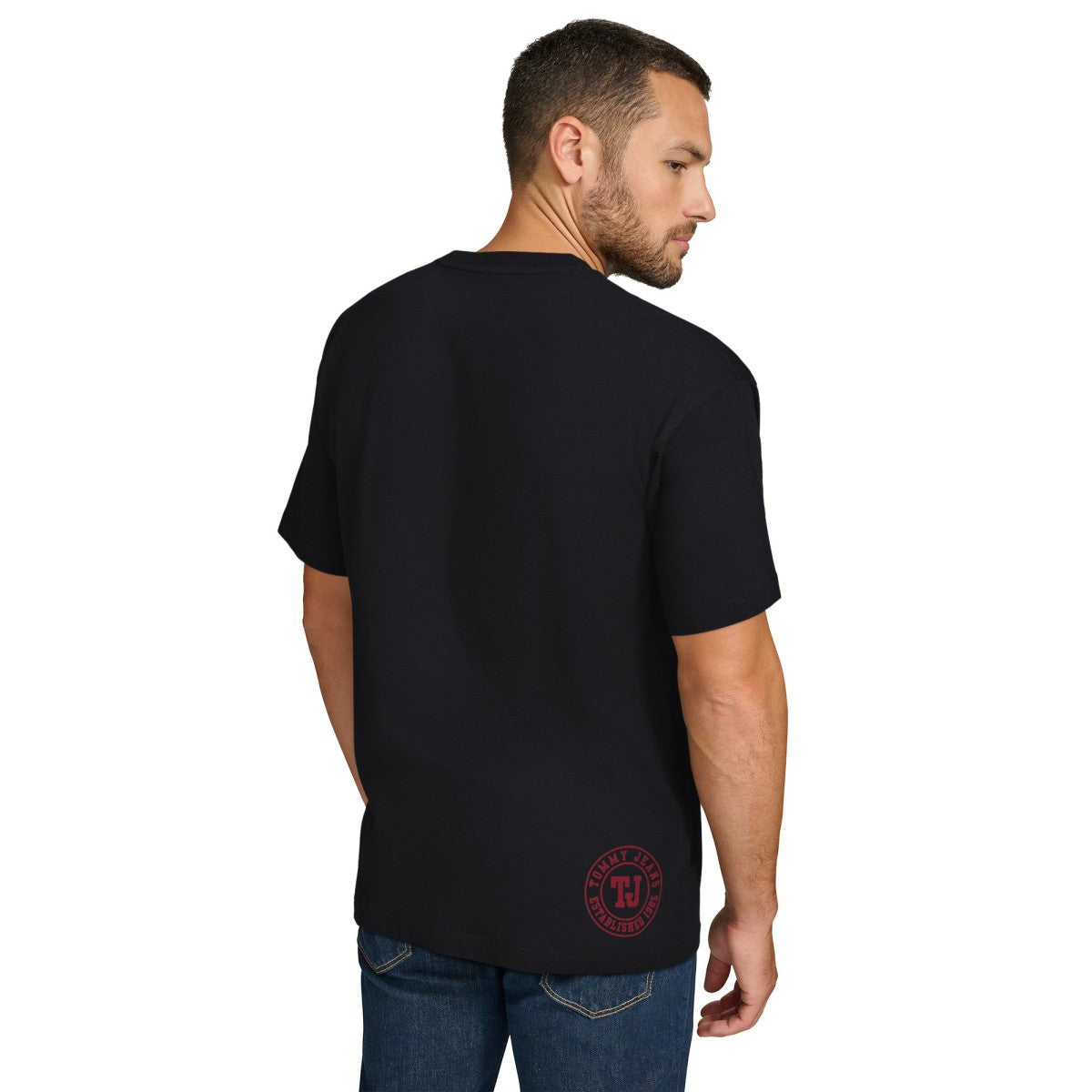 Miami Heat Tommy Jeans Noah Swish T-Shirt Black - NBA