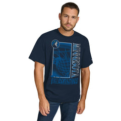 Minnesota Timberwolves Tommy Jeans Noah Swish T-Shirt Navy - NBA