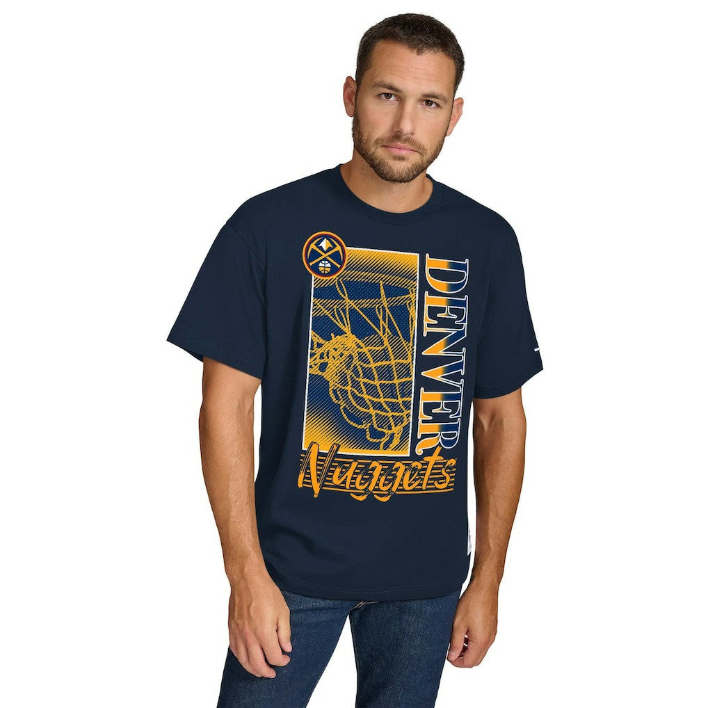 Denver Nuggets Tommy Jeans Noah Swish T-Shirt Navy - NBA