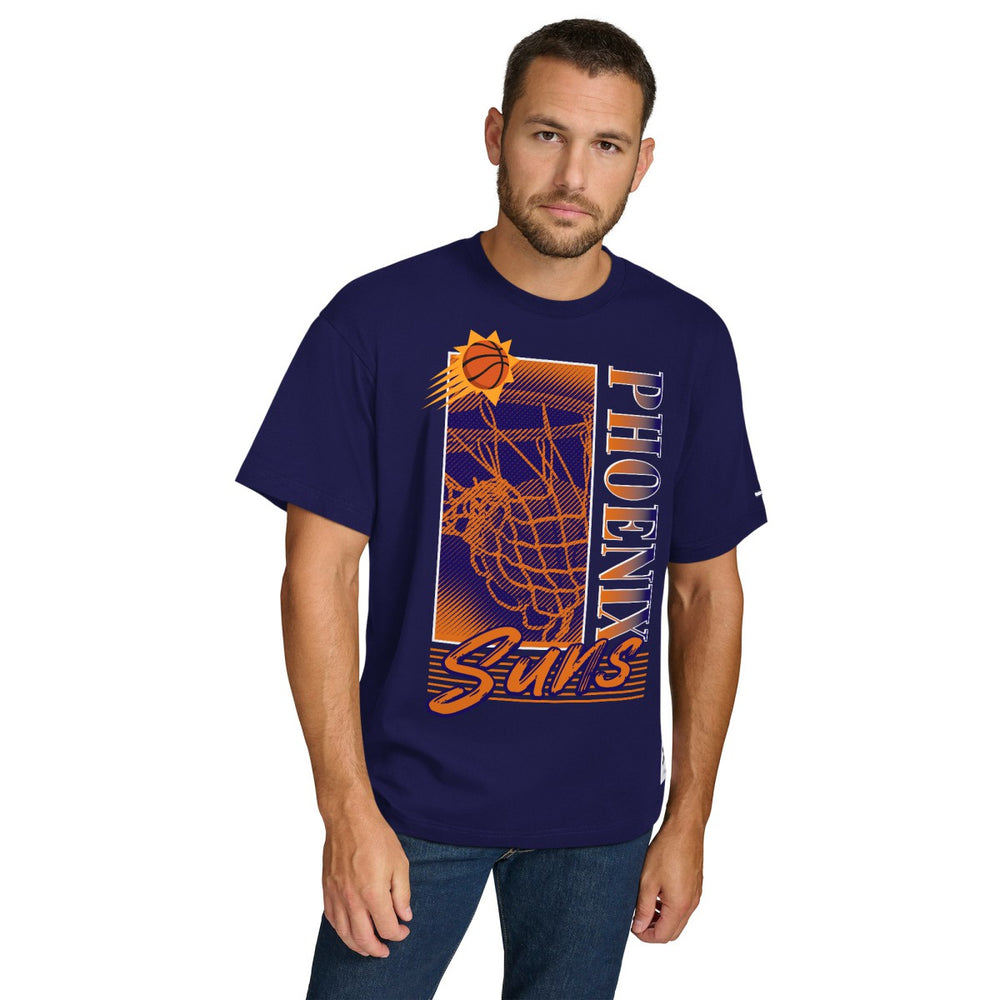 Phoenix Suns Tommy Jeans Noah Swish T-Shirt Purple - NBA