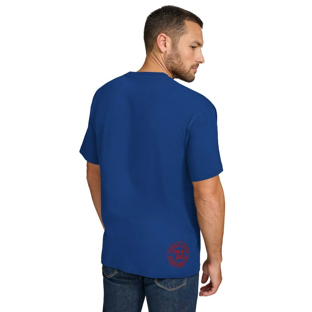 Philadelphia 76ers Tommy Jeans Noah Swish T-Shirt Royal - NBA