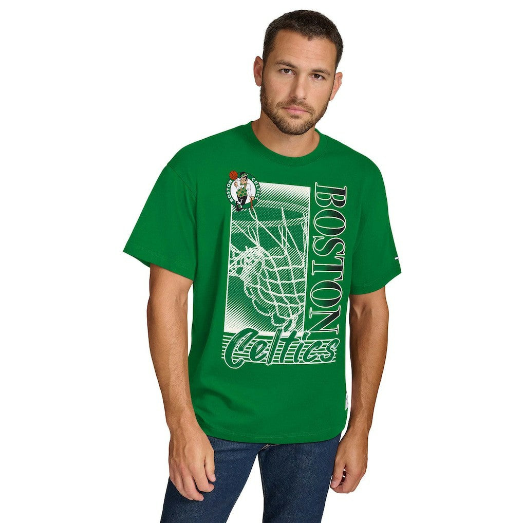Boston Celtics Tommy Jeans Noah Swish T-Shirt Kelly Green - NBA