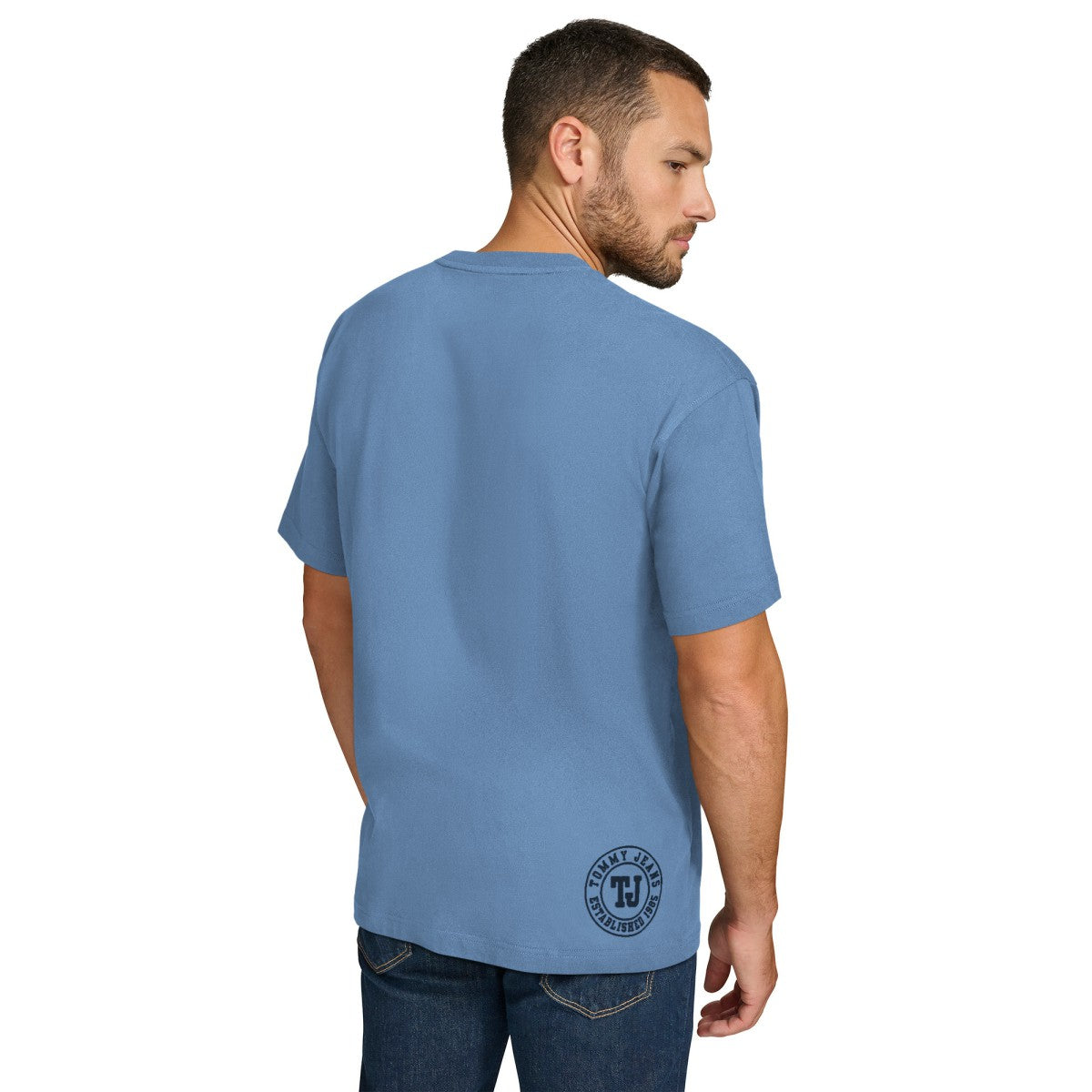 Memphis Grizzlies Tommy Jeans Noah Swish T-Shirt Light Blue - NBA