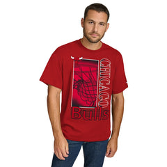 Chicago Bulls Tommy Jeans Noah Swish T-Shirt Red - NBA