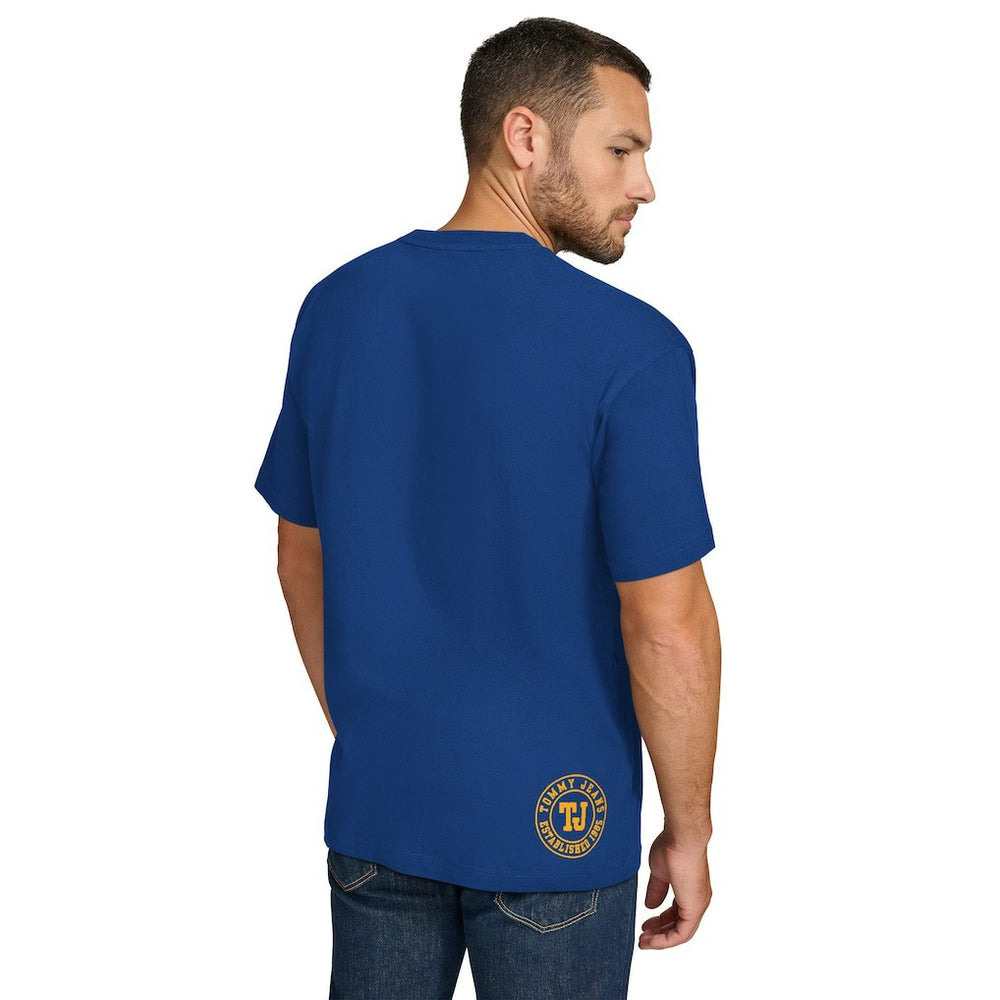 Golden State Warriors Tommy Jeans Noah Swish T-Shirt Royal - NBA