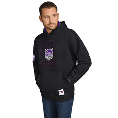 Sacramento Kings Tommy Jeans Sebastian Pullover Hoodie Black - NBA