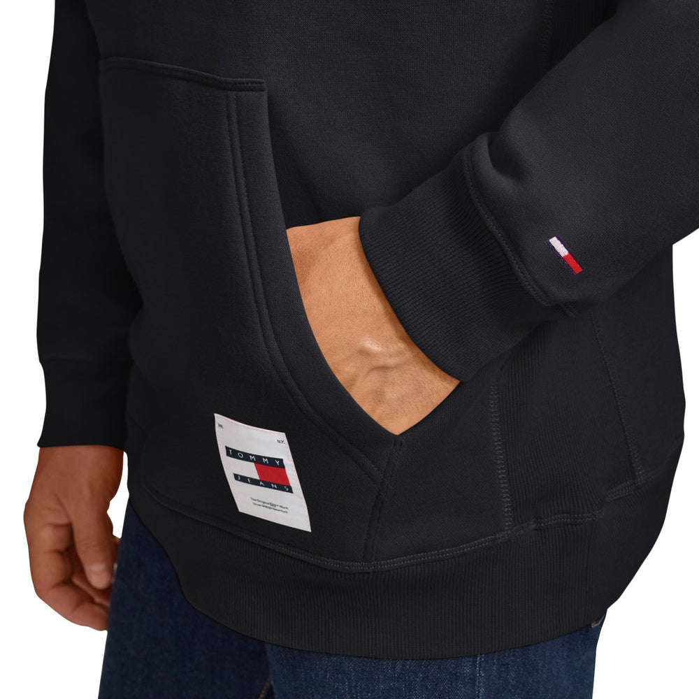 Sacramento Kings Tommy Jeans Sebastian Pullover Hoodie Black - NBA